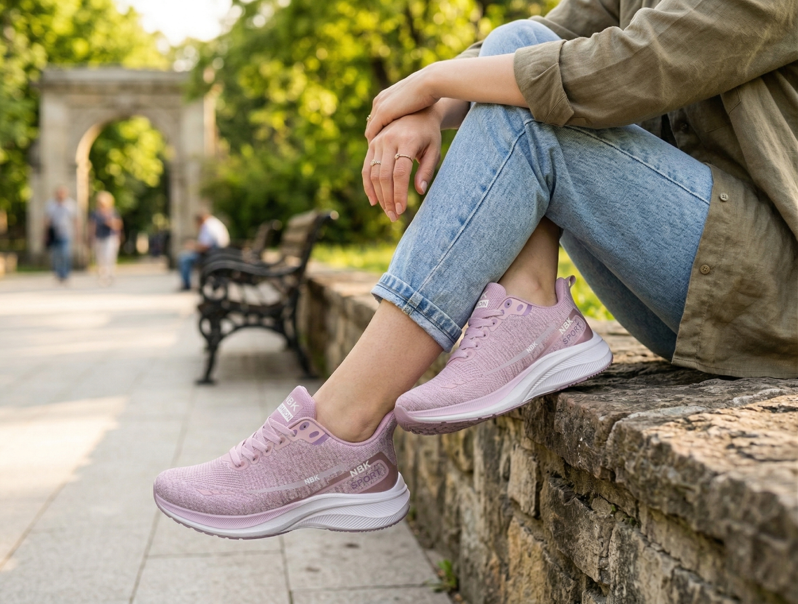 Damen-Sneaker „Taro Powder“ – Komfort trifft auf modernen Streetstyle