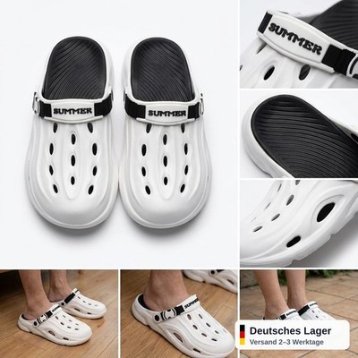 Ultra Comfort Clogs, hochwertige Verarbeitung & Tragekomfort, Grün & Weiß Unisex
