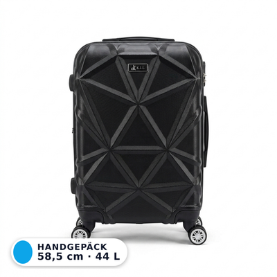 Hartschalenkoffer Handgepäck Trolley · K.J.L · 58,5 cm · 44 L · ABS · 4 Farben