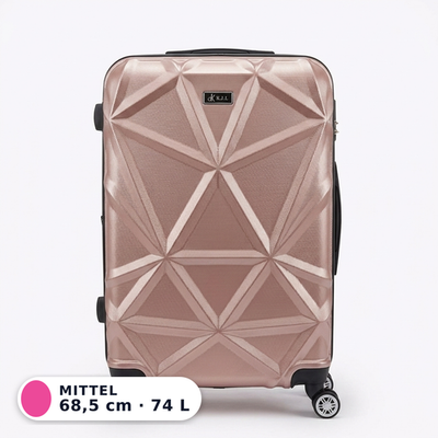 Hartschalenkoffer Reisetrolley · K.J.L · 68,5 cm · 74 L · ABS · 4 Farben