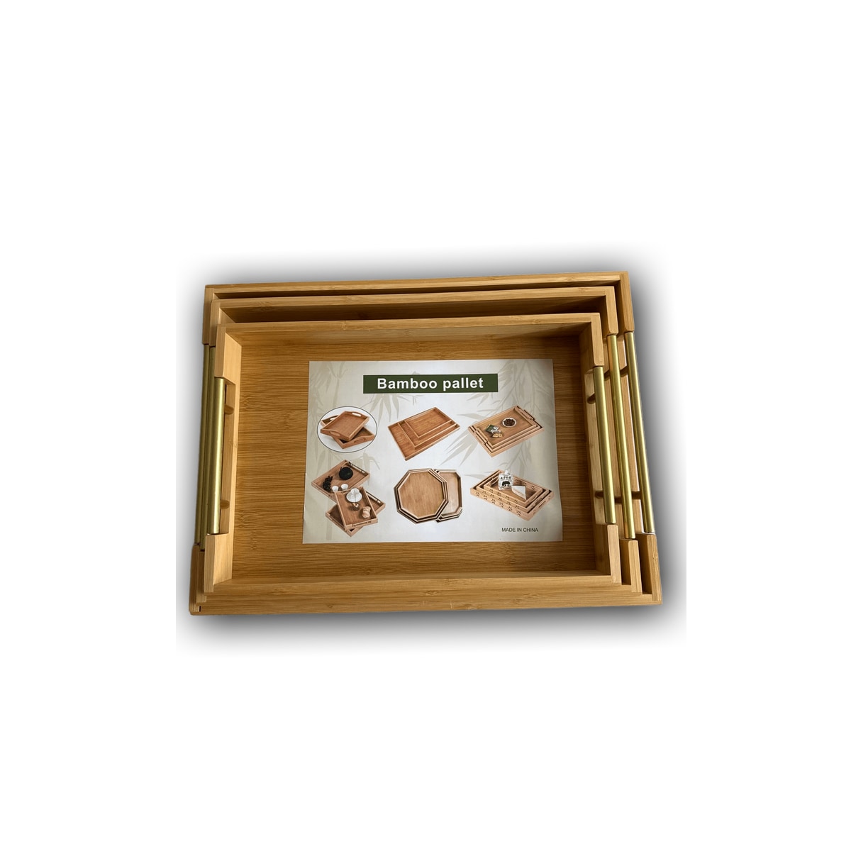 Serviertablett 3er Set