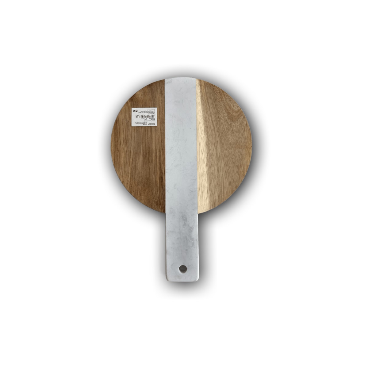 Schneidebrett Rund mit Marmor