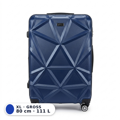XL Hartschalenkoffer Reisetrolley · K.J.L · 80 cm · 111 L · ABS · 4 Farben